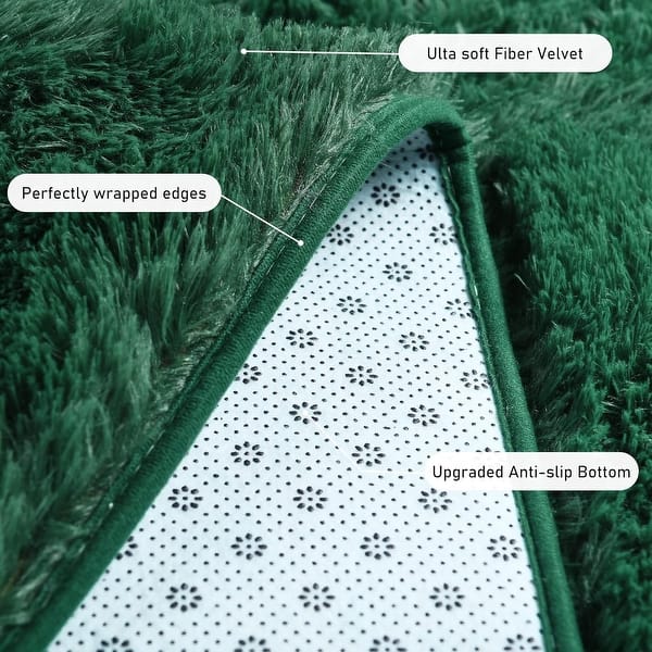 dimension image slide 0 of 6, Large Shaggy Home Decor Carpets Fluffy Area Rugs for Living Room Bedroom