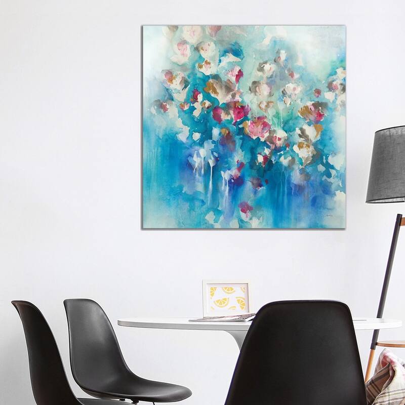 iCanvas "Florets" by Leah Rei Canvas Print - 37x37x1.5