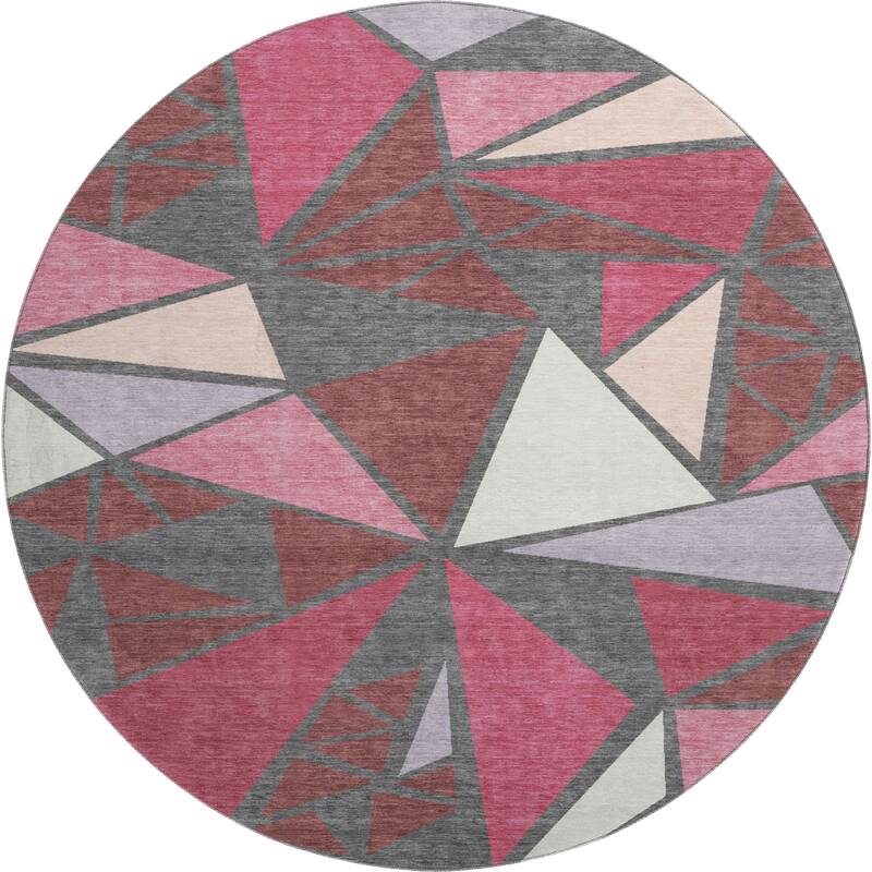Premium Washable Super Soft Contemporary Mosaic Mayfield Rug