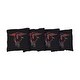 preview thumbnail 1 of 1, Texas Tech Red Raiders Black Cornhole Bags All-Weather Resin Filled