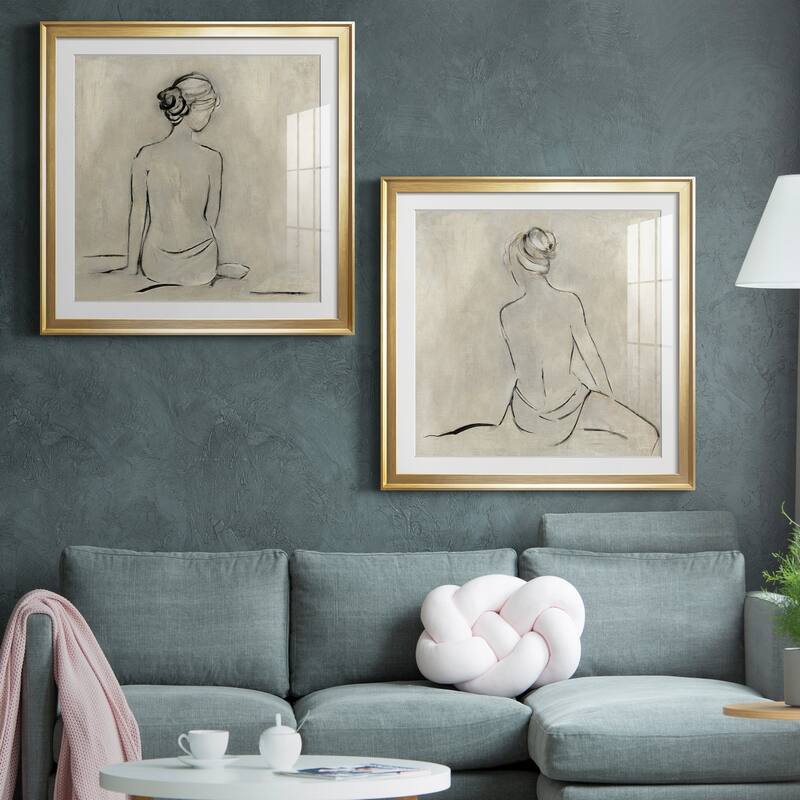 Bather I Premium Framed Print - Ready to Hang