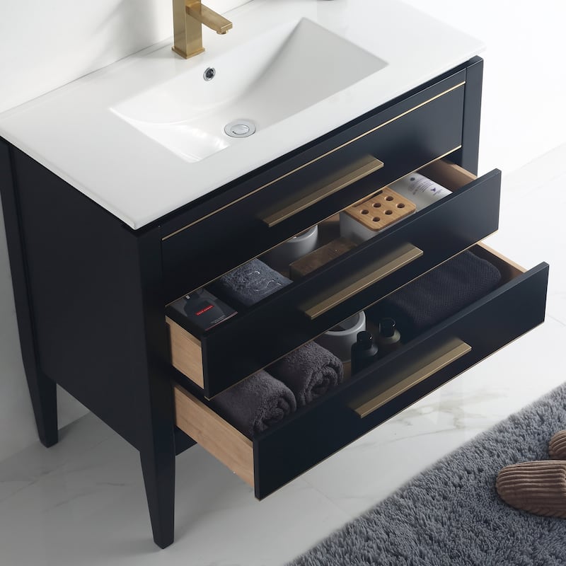 Ayer 36" Single Bathroom Vanity Set - 18D x 36W x 33H