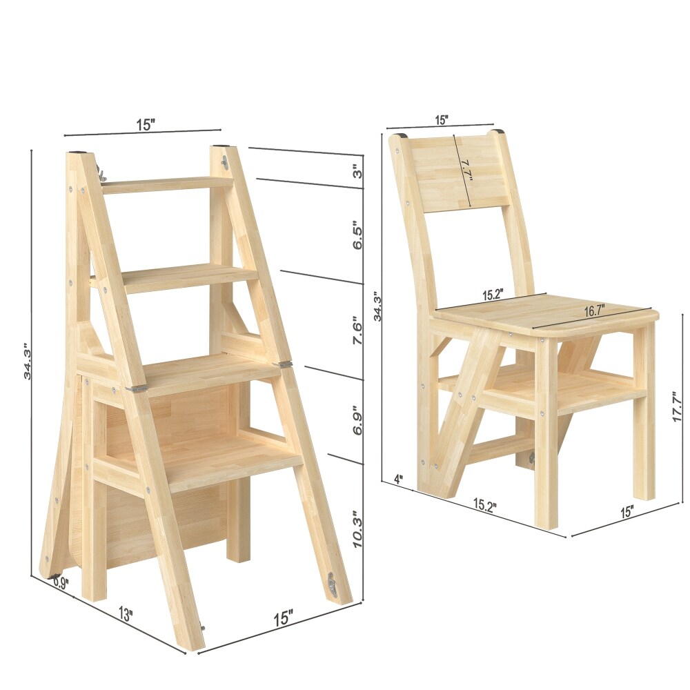 Wooden ladder chair discount