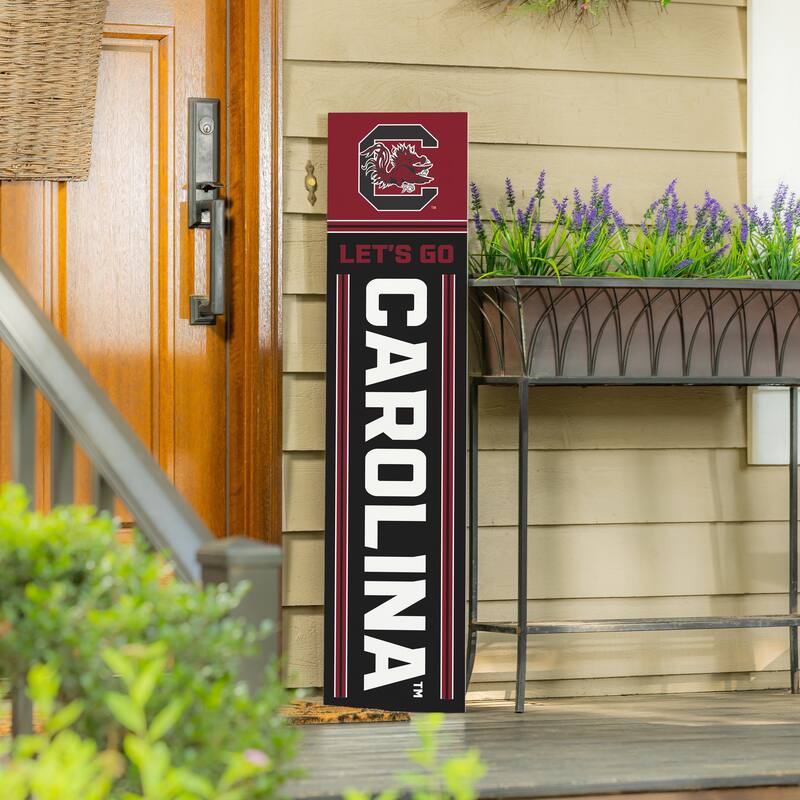 47" Double Sided Seasonal Porch Leaner, University of South Carolina - 47" x 11.25"