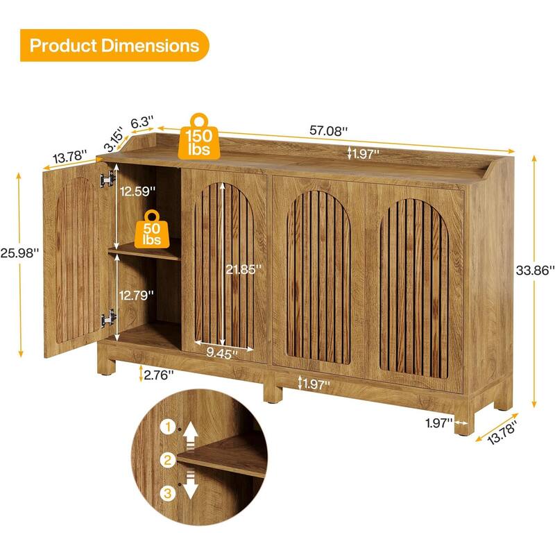 Sleek Sideboard Buffet