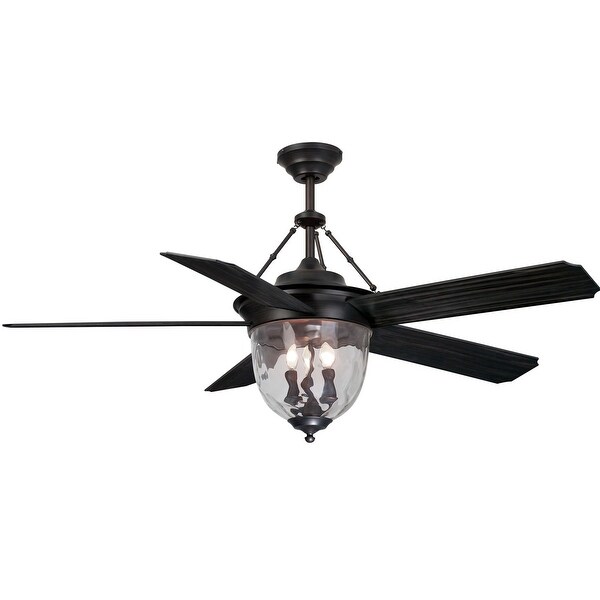 Shop Craftmade Km52abz5lkrc Knightsbridge 5 Blade 52 Ceiling Fan Blades Aged Bronze Motor With Aged Bronze Blades Overstock 16105338