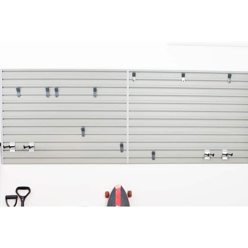 15 Piece Slatwall Panel, Hook Storage Set