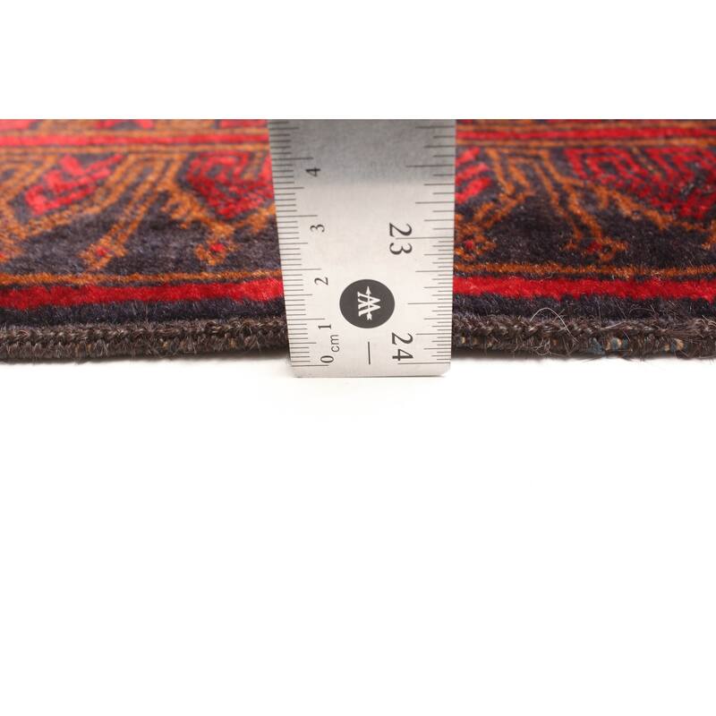 ECARPETGALLERY Hand-knotted Teimani Dark Navy Wool Rug - 2'11 x 4'8