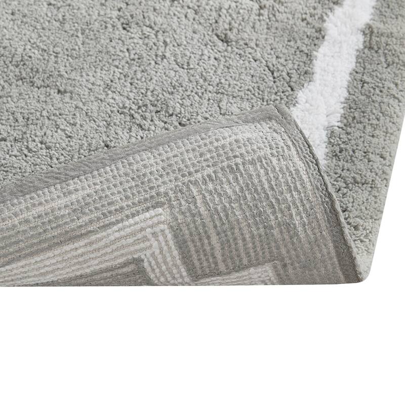 24 x 72" Cotton Tufted 3000 GSM Reversible Bath Rug