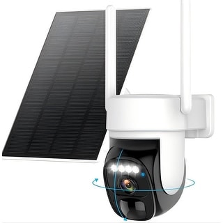 2K Wireless Solar Security Camera with AI Motion Detection - Bed Bath ...