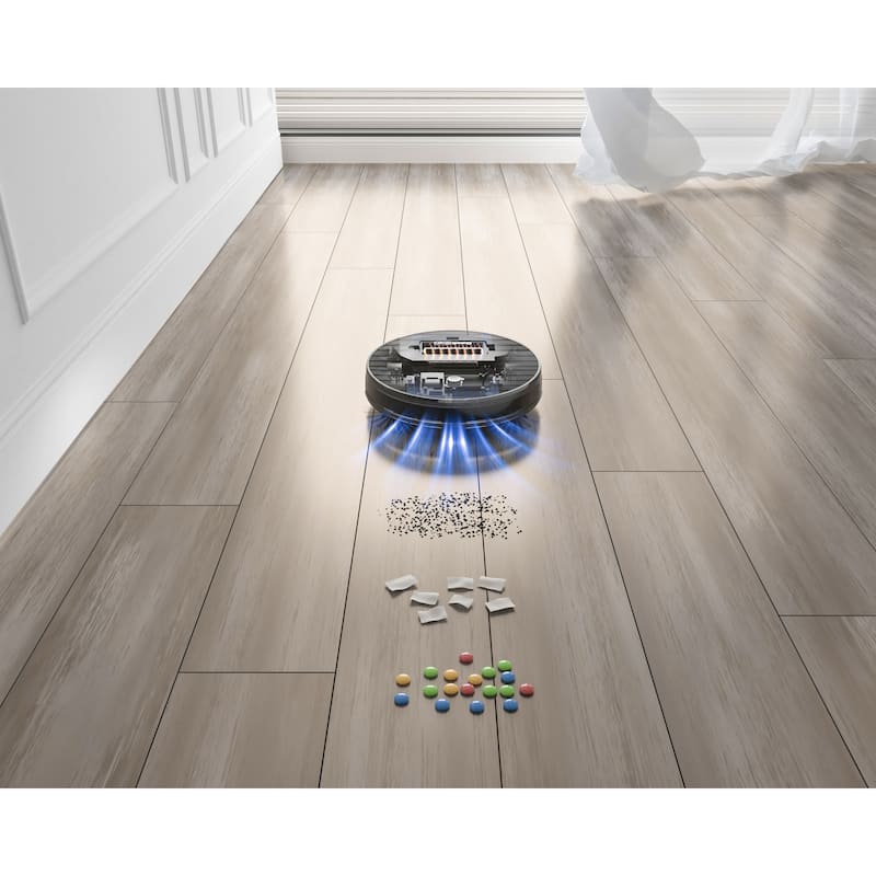 Anmytek Ultra-Thin Smart Robot Vacuum Cleaner 1800Pa Strong Suction Self-Charging Wi-Fi App Control 100min Runtime