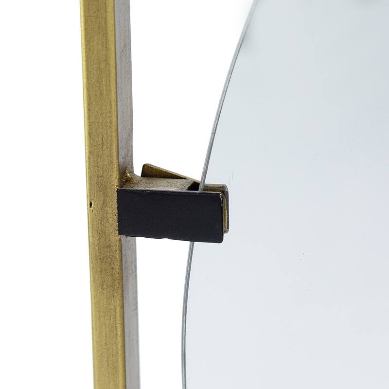 Metal Frame Contemporary Design Mirror for Bathroom