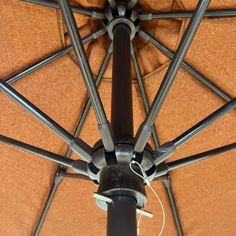 Tropishade 6' Bistro/Balcony/Cafe/Deck Commercial Patio Umbrella. Good for compact space.