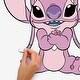 preview thumbnail 4 of 4, RoomMates Disney Stitch Angel Wall Decals