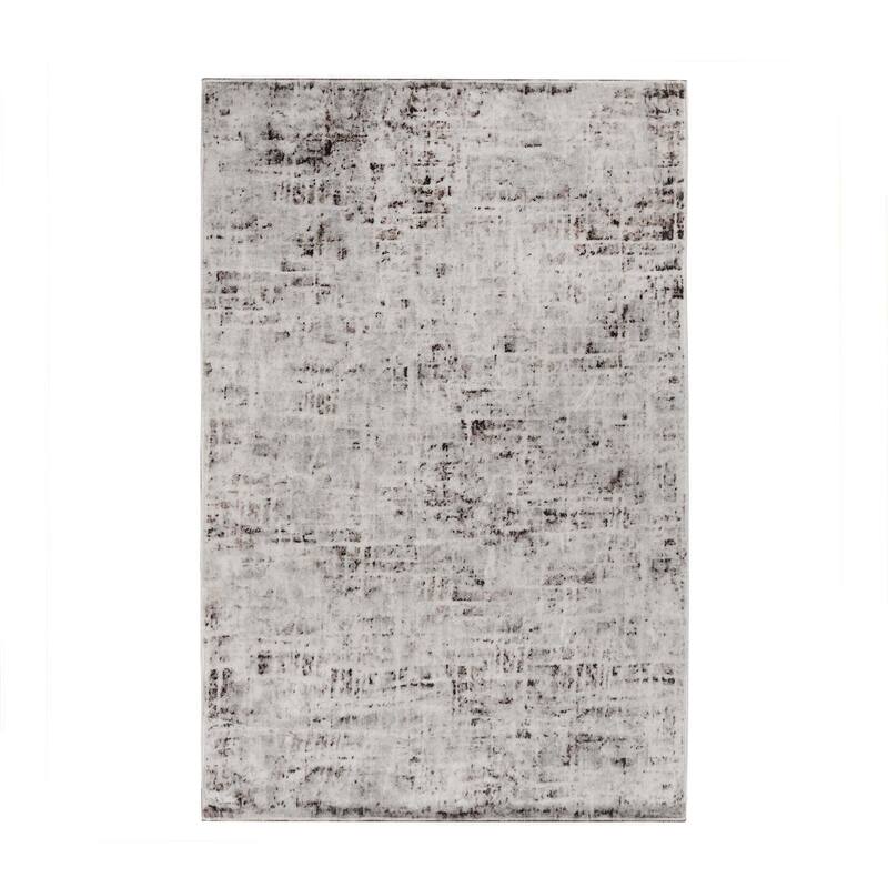 Superior Acer Distressed Abstract Modern Indoor Runner or Area Rug