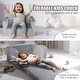 preview thumbnail 4 of 11, Foam Flannel Foldable Kids Sofa with Washable Cover - 40.94” L x 22.83” W x 12.60” H