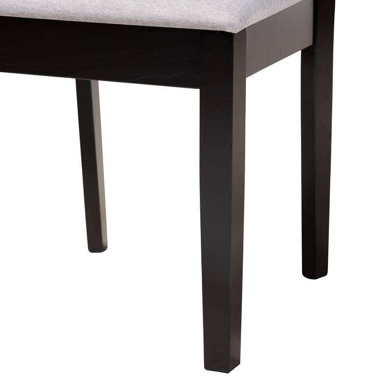 Lena Modern Wood 5-Piece Dining Set