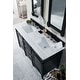 preview thumbnail 12 of 29, James Martin Vanities Brittany 60" Double Vanity, Black Onyx