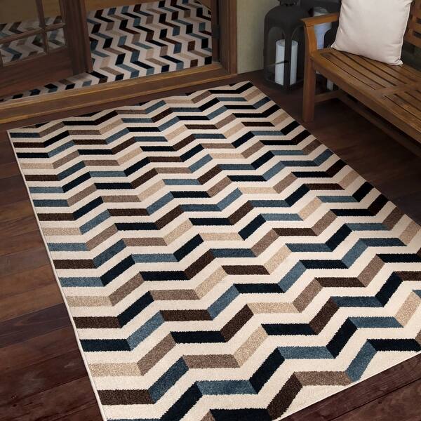 Shop Orian Farmhouse Benchmark B Ue Multi Area Rug 7 6 X 10 8 7 8 X 10 10 On Sale Overstock 27879355