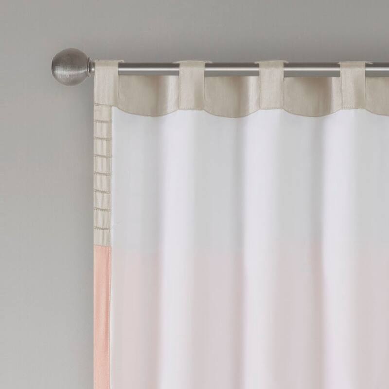 Polyoni Pintuck Curtain Panel