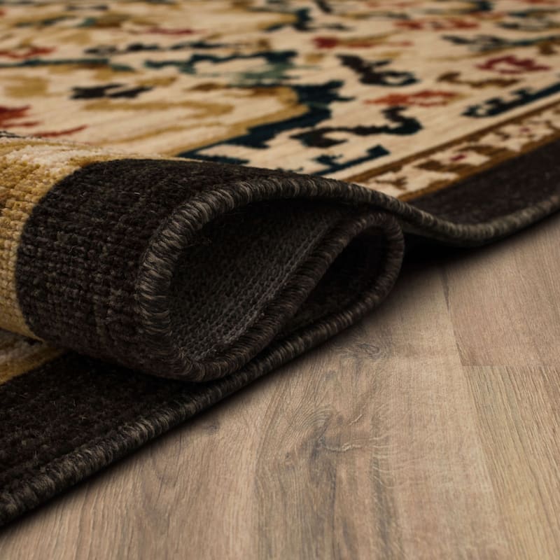 Mohawk Home Hale Floral Ikat Area Rug