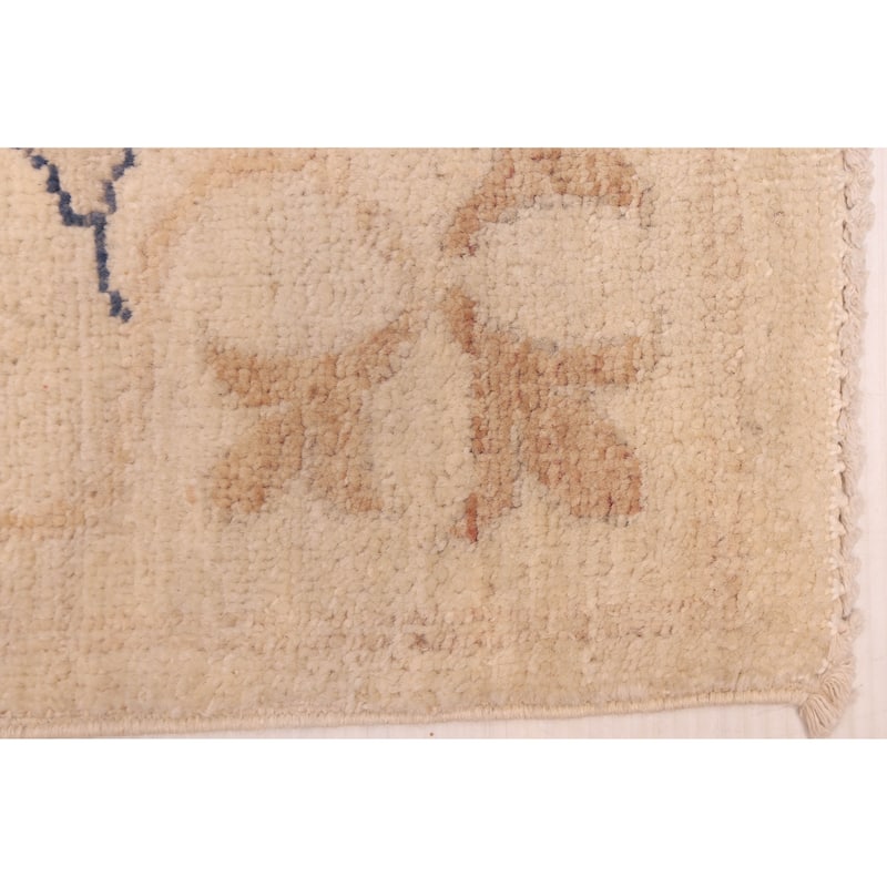 ECARPETGALLERY Hand-knotted Signature Collection Ivory Wool Rug - 9'11 x 14'1