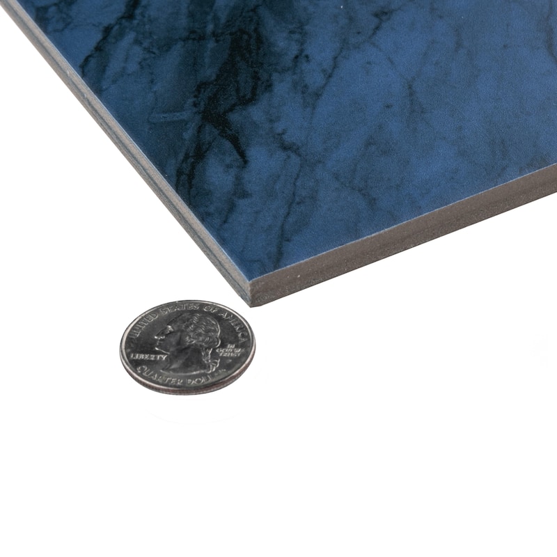 Merola Tile Renaissance Indigo 7-7/8" x 7-7/8" Porcelain Floor and Wall Tile
