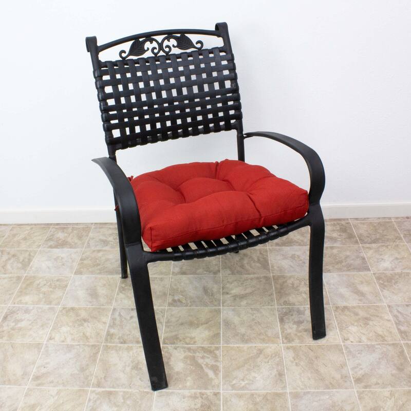 Indoor/Outdoor Plush Patio Seat Cushion - 20" x 20" x 3"