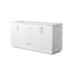 Option White / Brushed Nickel Hardware