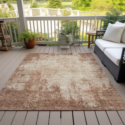 Machine Washable Indoor/ Outdoor Chantille Rug