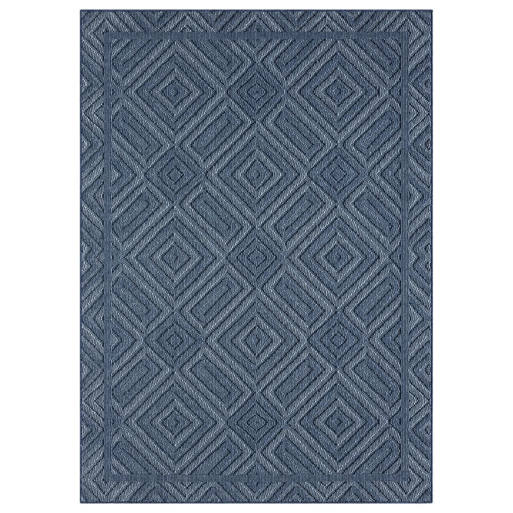 Terra by Obeetee Nimes Crosshatch Rug