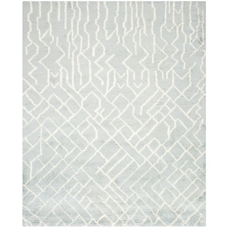 SAFAVIEH Handmade Casablanca Shag Angi Tribal Moroccan Wool Rug