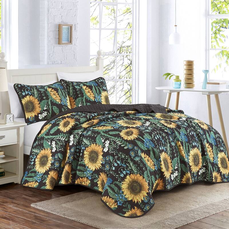 Sunny Luxury 3 Piece Bedspread
