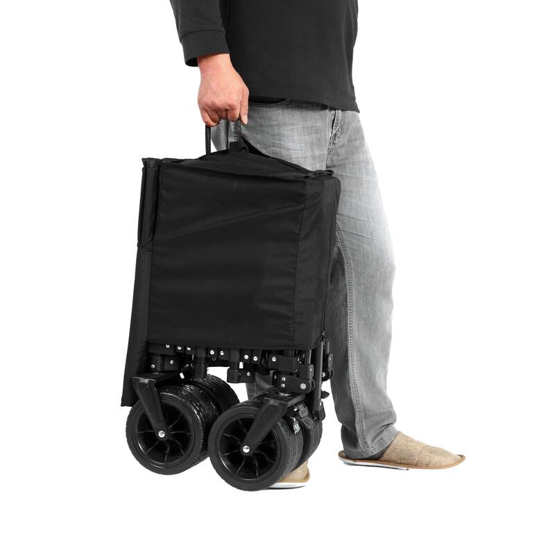 Foldable extension cart