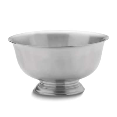 Curata Polished Pewter Extra Large Revere Bowl