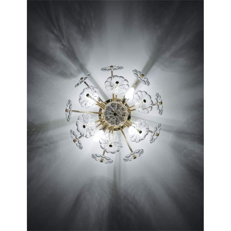 Gold Flush Mount Ceiling Light
