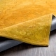 preview thumbnail 5 of 7, Hand-tufted Fahua Bordered Goldtone Wool Rug - 8' x 10' - 8' x 11'