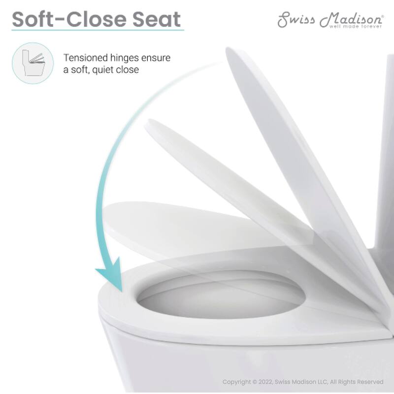 Sublime One Piece Elongated Toilet with Touchless Retrofit Dual Flush 1.1/1.6 gpf
