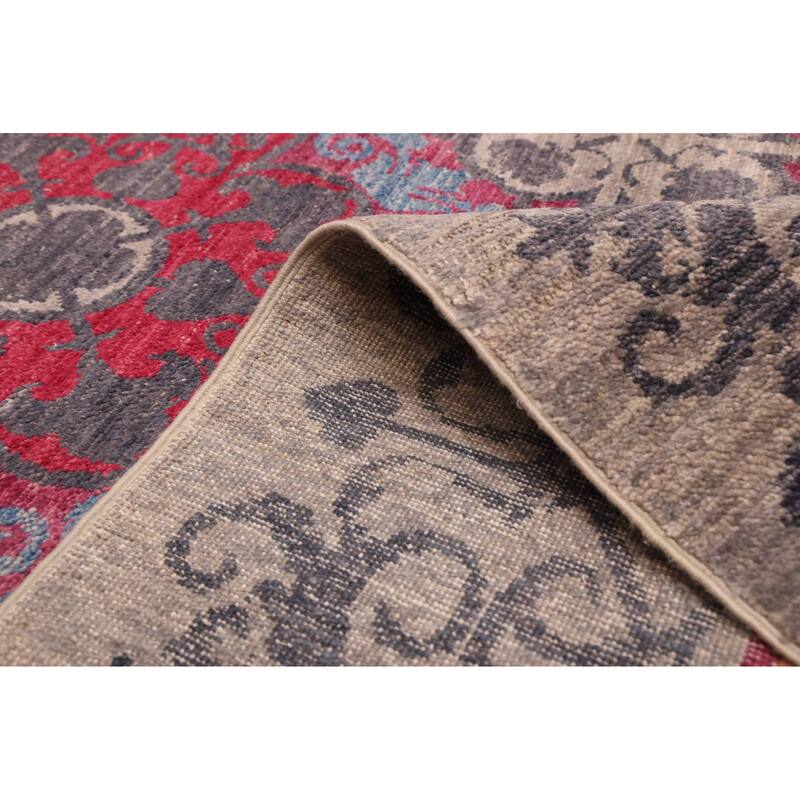 ECARPETGALLERY Hand-knotted Signature Collection Red Wool Rug - 8'0 x 10'4