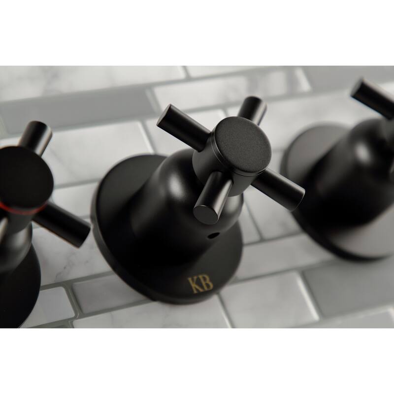 Concord Three-Handle Tub and Shower Faucet