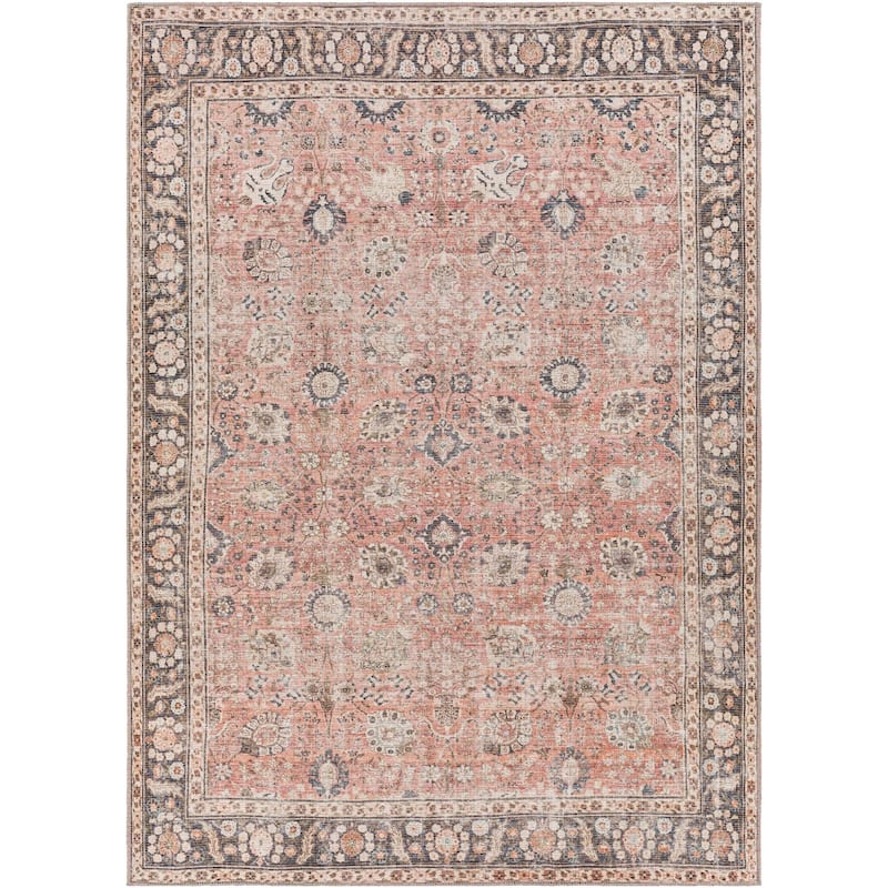 Livabliss Colin Traditional Washable Area Rug