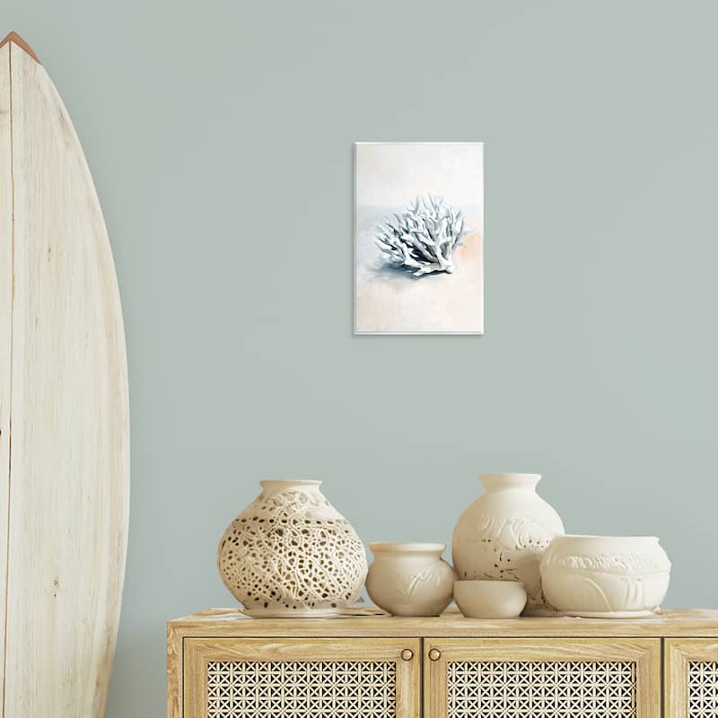Stupell Simple Staghorn Coral Wall Plaque Art Design By Ramona Murdock