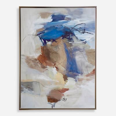 Uttermost Subtle Nuances Framed Abstract Art