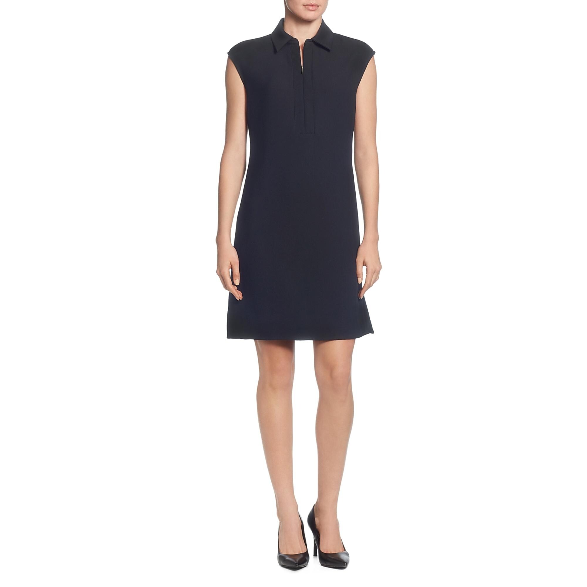 collared cocktail dress