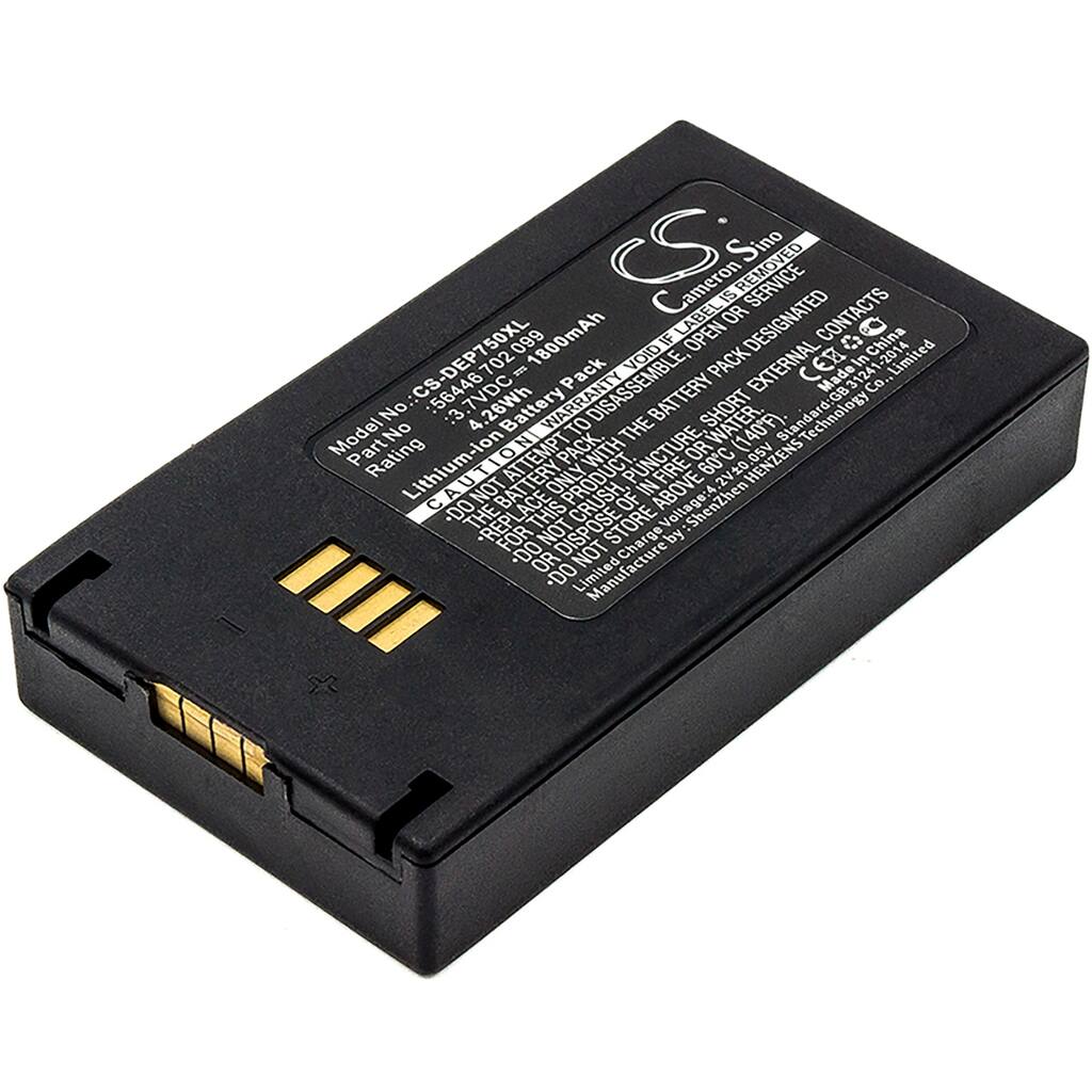 Battery for Vokkero TSL VARTA BAT-020 1128-00-BA-2000 66380712099 56456-702-099 - Black