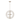 20" W x 20" H 4-Light Orb Pendant in Matte Brass with Bleached Natural Rope - 18"W x 18.25"H