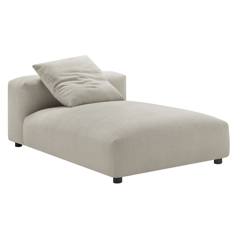 Solace 4-Piece Modular Upholstered Fabric Sectional Sofa