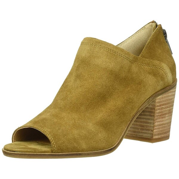 lucky brand open toe ankle boots