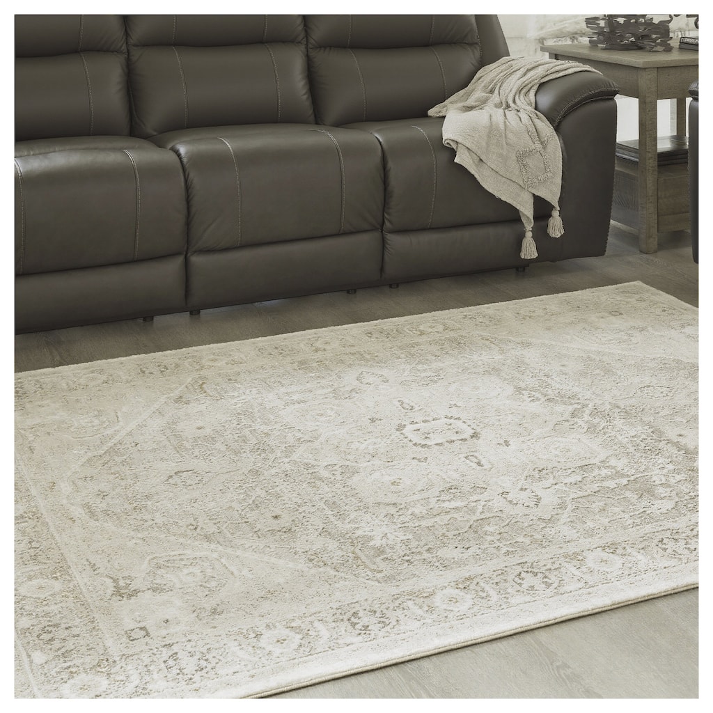 Signature Design by Ashley Gatwell Ivory/Tan/Grey Rug