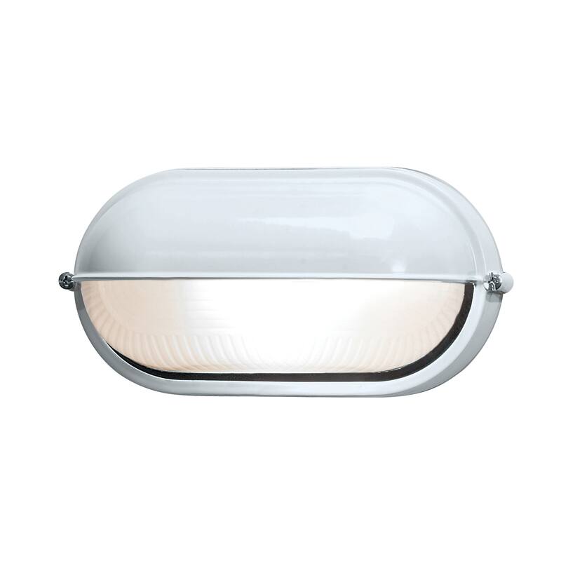 Access Lighting Nauticus Single Light 4-1/4" High LED Outdoor Wall - White
